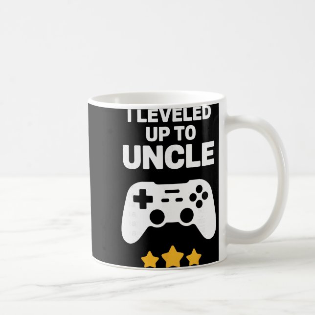 Funny Uncle Art For Uncle Men From New Promoted To Coffee Mug (Right)