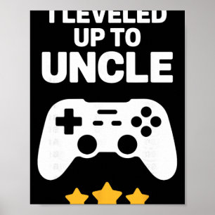 Funny Uncle Art For Uncle Men From New Promoted To Poster