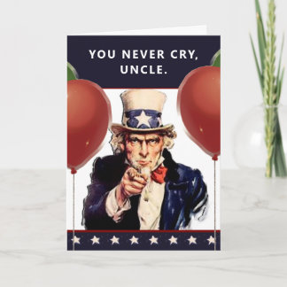 Funny Uncle Birthday Cards