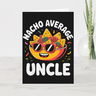Funny Uncle Design For Uncle Men First Time Uncle  Card