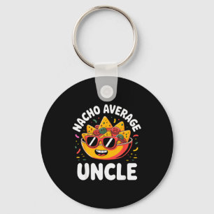 Funny Uncle Design For Uncle Men First Time Uncle Keychain