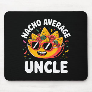 Funny Uncle Design For Uncle Men First Time Uncle Mouse Pad