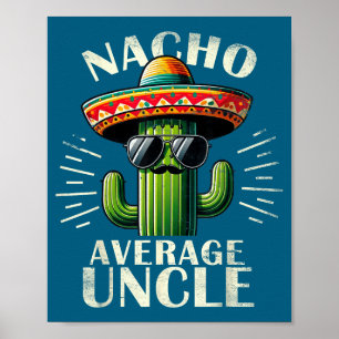 Funny Uncle Mens Father Day Uncle Poster