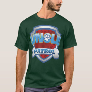 Funny Uncle Patrol Dog Mom, Dad For Men Women T-Shirt