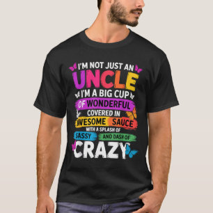Funny Uncle Quote Sy Cool Uncle Men T-Shirt