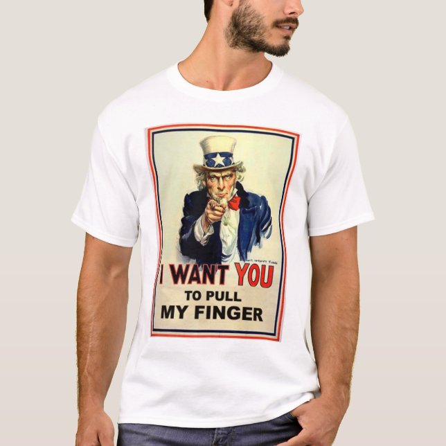 Funny Uncle Sam T-Shirt (Front)
