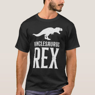 Funny Uncle Unclesaurus T Rex Dinosaur Cool Uncle  T-Shirt