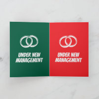 Funny Under New Management | Wedding & Marriage 