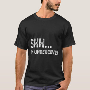 Funny Undercover Cop Easy Costume Lice  T-Shirt