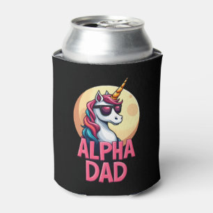 Funny Unicorn Dad Laufey Men Father's Day Christma Can Cooler