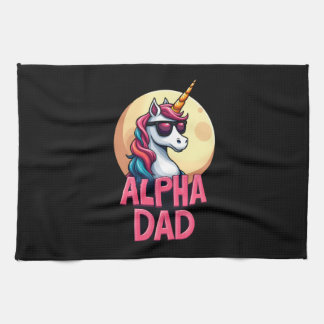 Funny Unicorn Dad Laufey Men Father's Day Christma Kitchen Towel