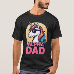 Funny Unicorn Dad Laufey Men Father's Day Christma T-Shirt