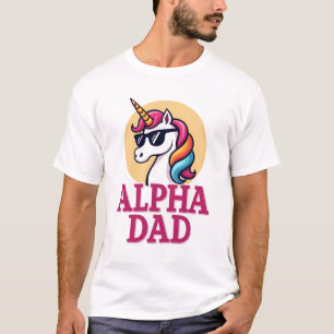 Funny Unicorn Dad Laufey Men Father's Day Christma T-Shirt