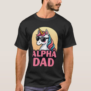 Funny Unicorn Dad Laufey Men Father's Day Christma T-Shirt
