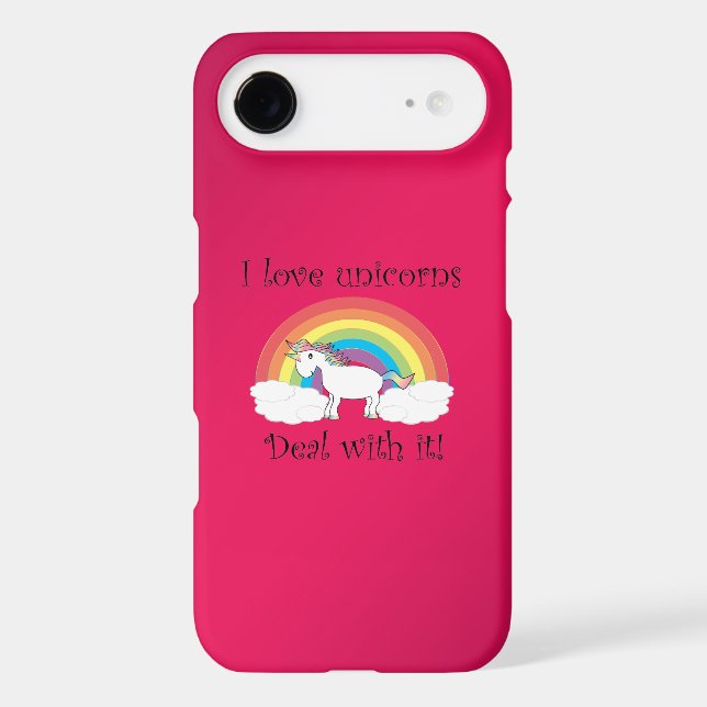 Funny unicorn gifts Case-Mate iPhone case (Back)