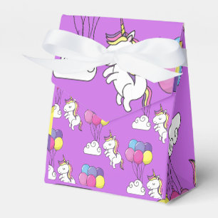 Funny Unicorn Pattern Magic Horse Favor Box