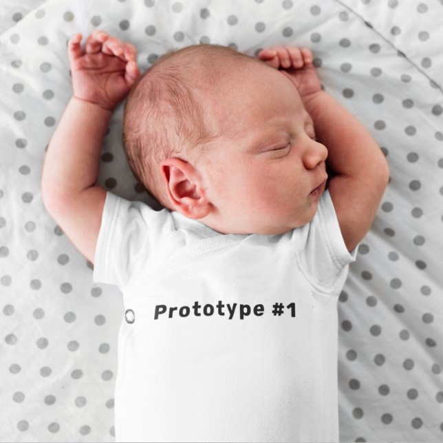 Funny Unique Prototype #1  Baby Bodysuit (Creator Uploaded)