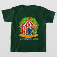 funny unisex kids clown circus
