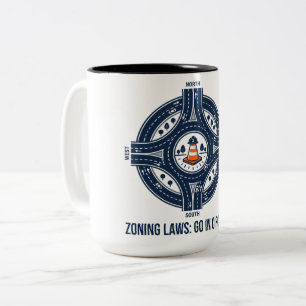 Funny Urban Planner Roundabout Mug