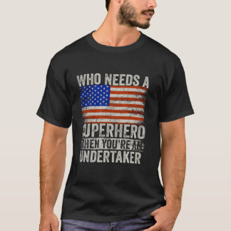 Funny Urban Planner Superhero Vintage Tee For Men