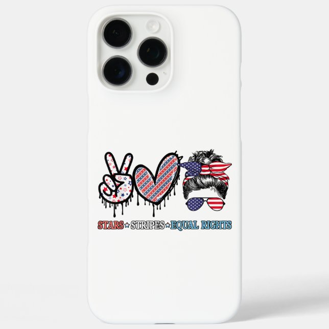 Funny US Flag Patriotic Case-Mate iPhone Case (Back)