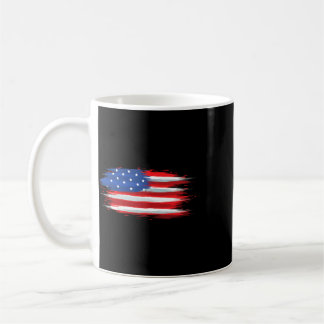 Funny Usa Flag Patriotic 4th Of July Day Of Indepe Coffee Mug