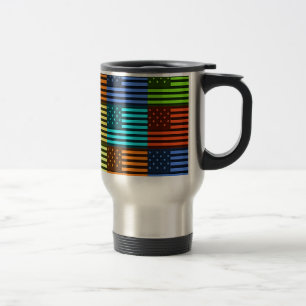 Funny USA Flag Travel Mug