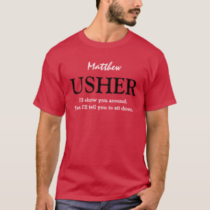 Usher shirt / wedding usher shirt buy / tux shirt / wedding shirts / tuxedo shirt / personalize tux / wedding rehearsal