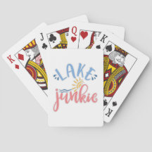 Funny Vacation Lake Junkie Design
