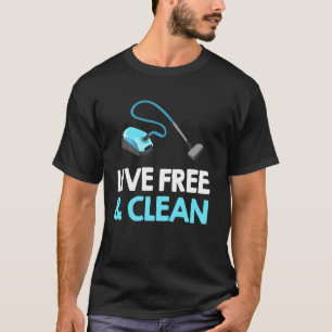 Funny Vacuum Cleaner  Women Housekeeper Housekeepi T-Shirt