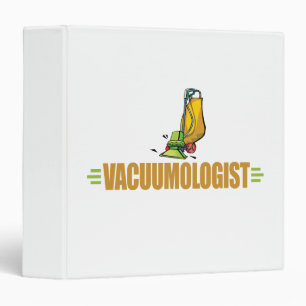 Funny Vacuuming Binder