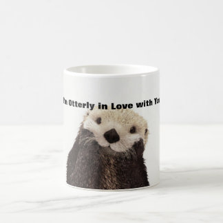Funny Valentine Day Otter Coffee Mug