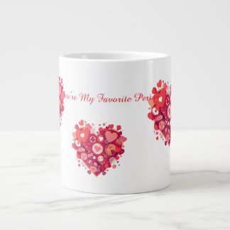 Funny Valentine Gift for Couple Large Coffee Mug