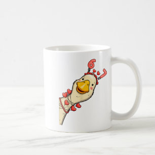 Funny Valentine Goose 6 7 Six Seven Meme Matching Coffee Mug