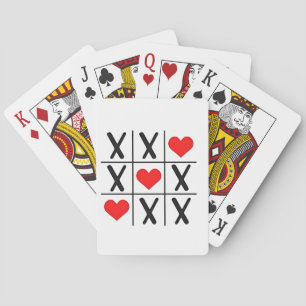 Funny Valentine Hearts Coules Matching Lovers  Playing Cards