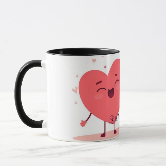 Funny Valentine Mug for Boyfriend or Girlfriend |  (Gauche)