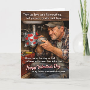 Funny Valentine’s Cards for Dads
