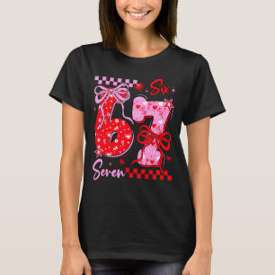 Funny Valentine’s Day 67 Meme 6 7 Valentine Bow He T-Shirt