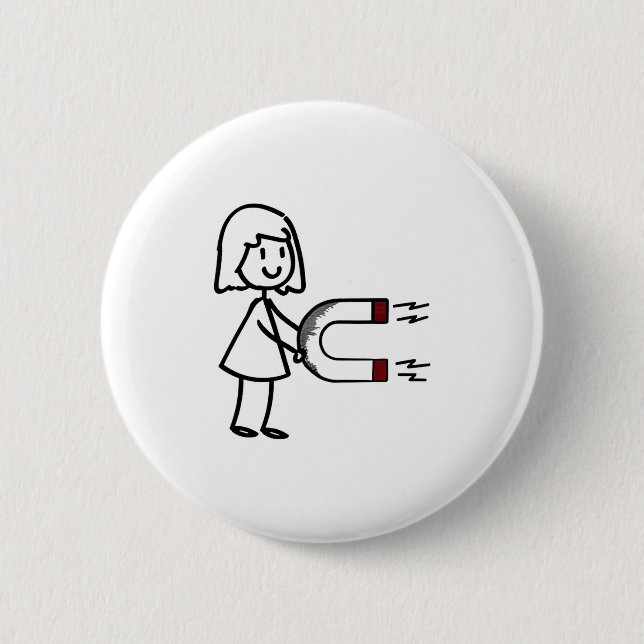 Funny Valentine’s Day Couple Matching For Men Wome 2 Inch Round Button (Front)