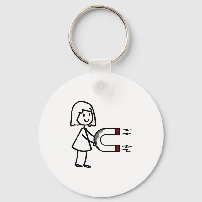 Funny Valentine’s Day Couple Matching For Men Wome Keychain (Front)