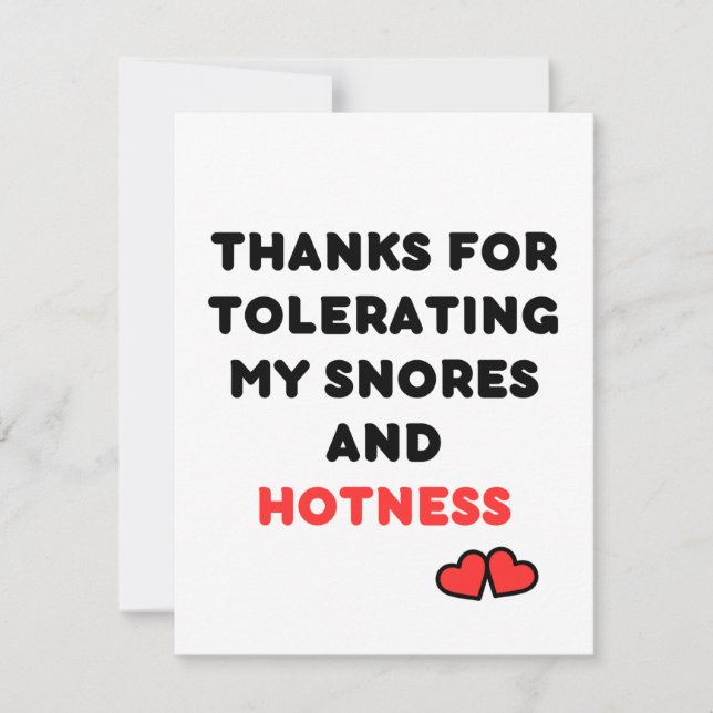 Funny Valentines Day card  (Front)