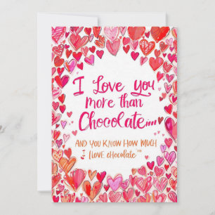 funny valentines day Chocolate cards