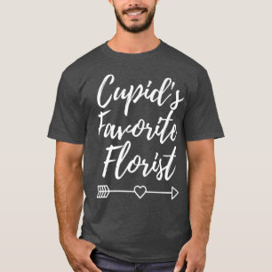 Funny Valentines Day Gift Cupids Favourite Cute T-Shirt