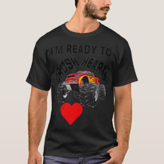 Funny Valentines Day Gift Ix27m Ready To Crush Hea T-Shirt