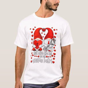 Funny Valentines Day Gnomes Saying - Key To My Gno T-Shirt