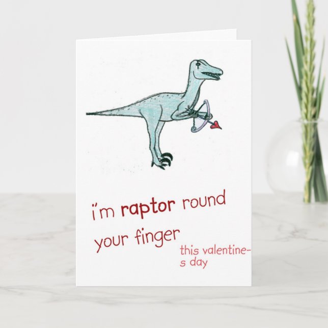 Funny Valentine's Day Holiday Card (Front)