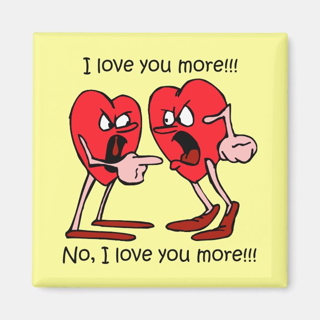 Funny Valentine's Day Magnet (Front)