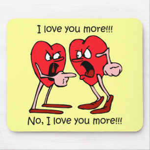 Funny Valentine's Day Mouse Pad