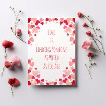 Funny Valentine's Day Personalized Hearts