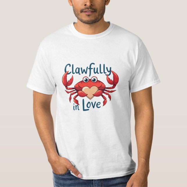 Funny Valentine's Day Pun for Couples T-Shirt (Front)